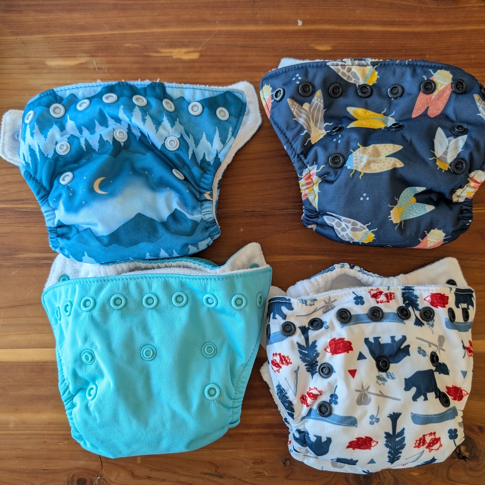 Thirsties Newborn Cloth Diapers
